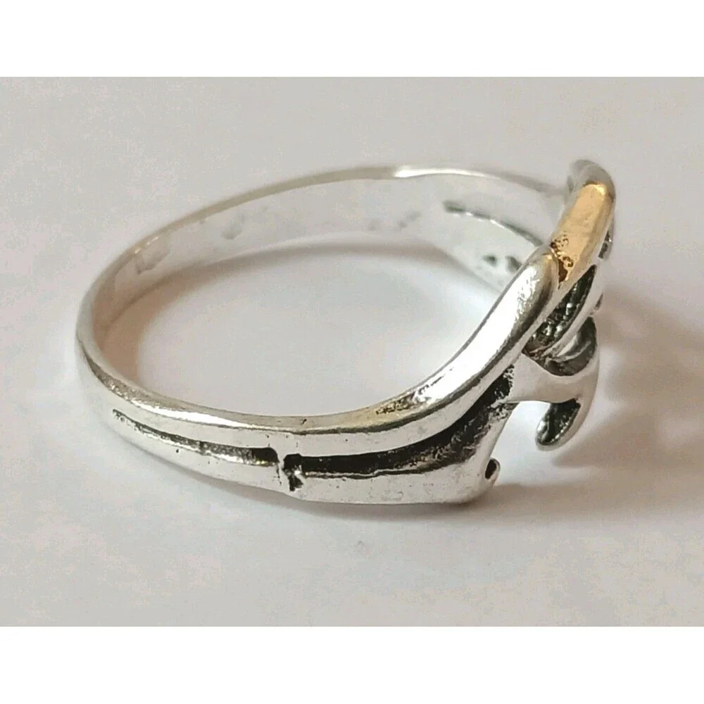 Y2K Retro Ring Men's 6.25 Inches Alloy